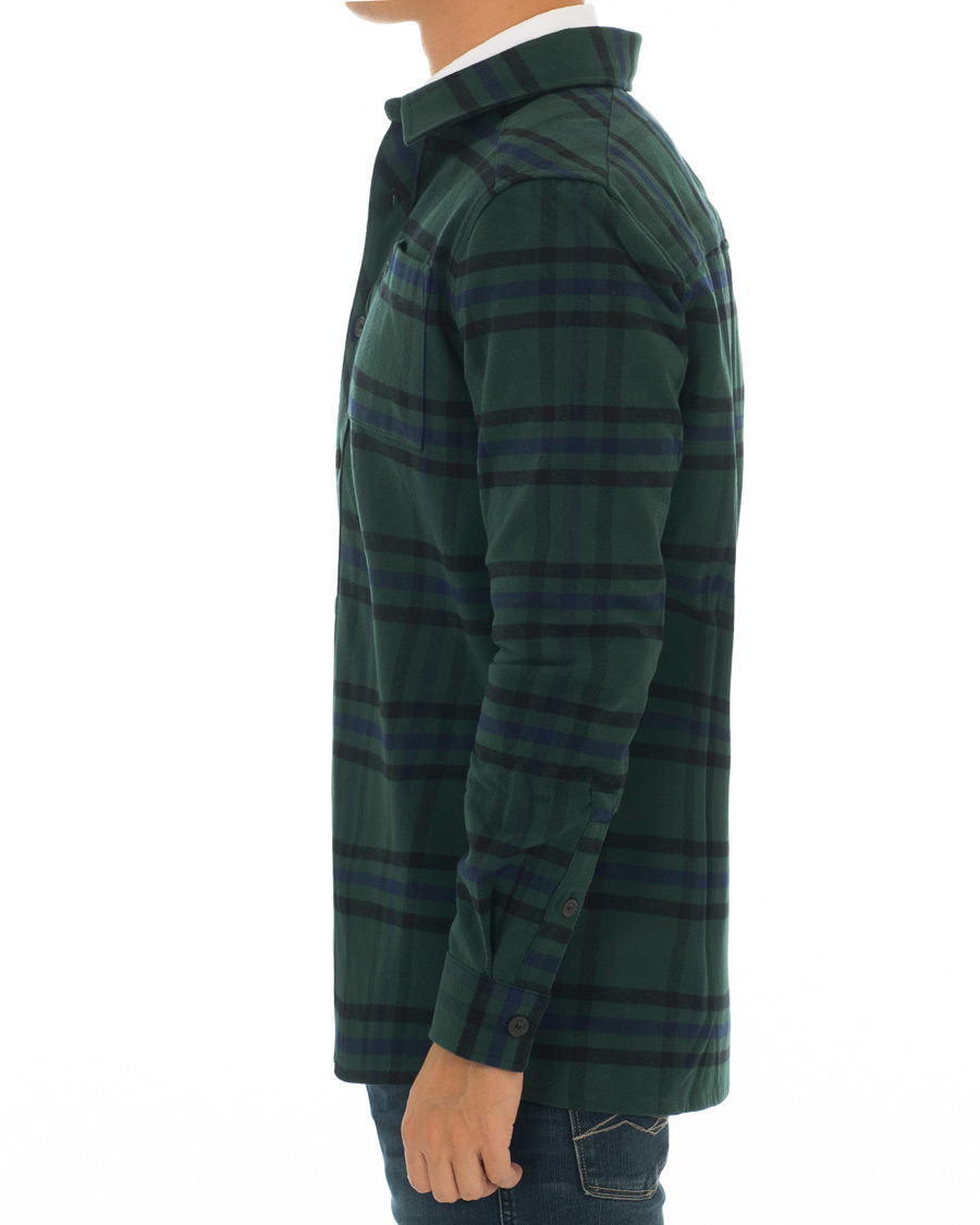 Herre | Skjorter | Lyle & Scott | Tartan Overshirt Jade Green