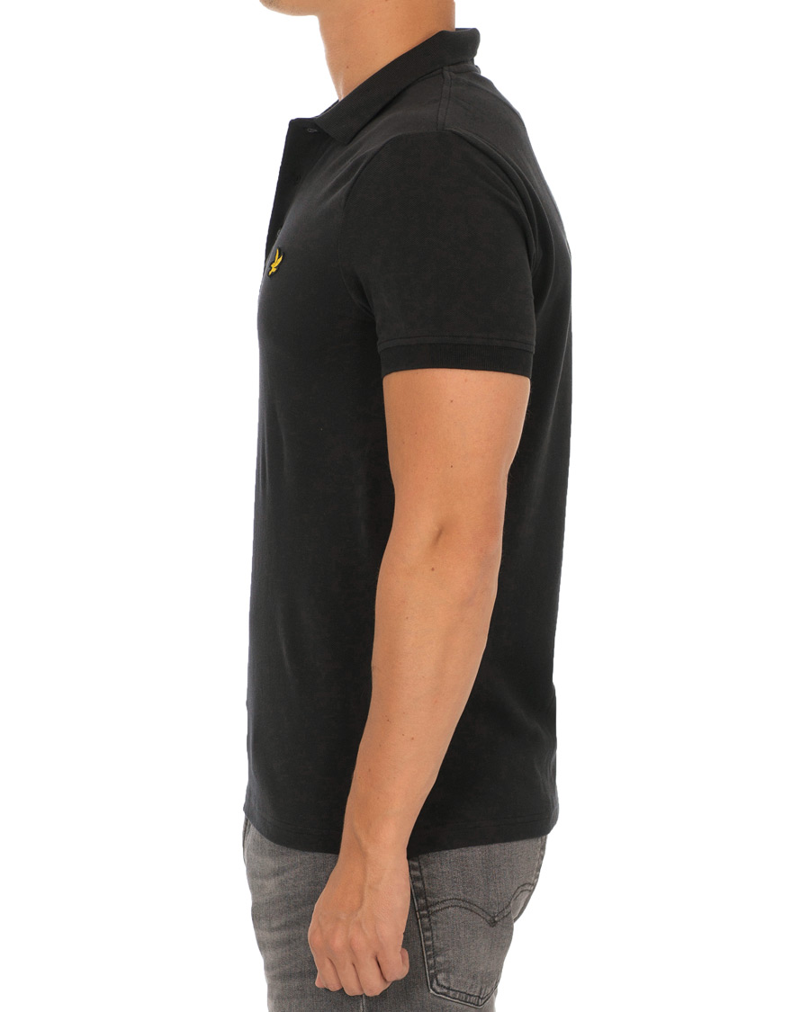 Herre | Pikéer | Lyle & Scott | Plain Polo Shirt True Black