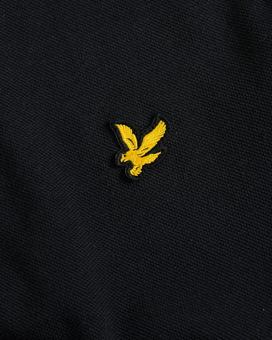 Herre | Pikéer | Lyle & Scott | Plain Polo Shirt True Black