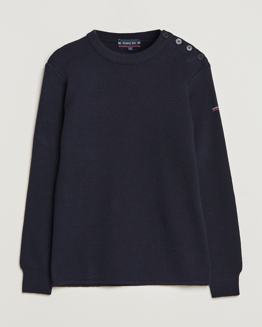 Herre | Gensere | Armor-lux | Pull Fouesnant Sweater Navy