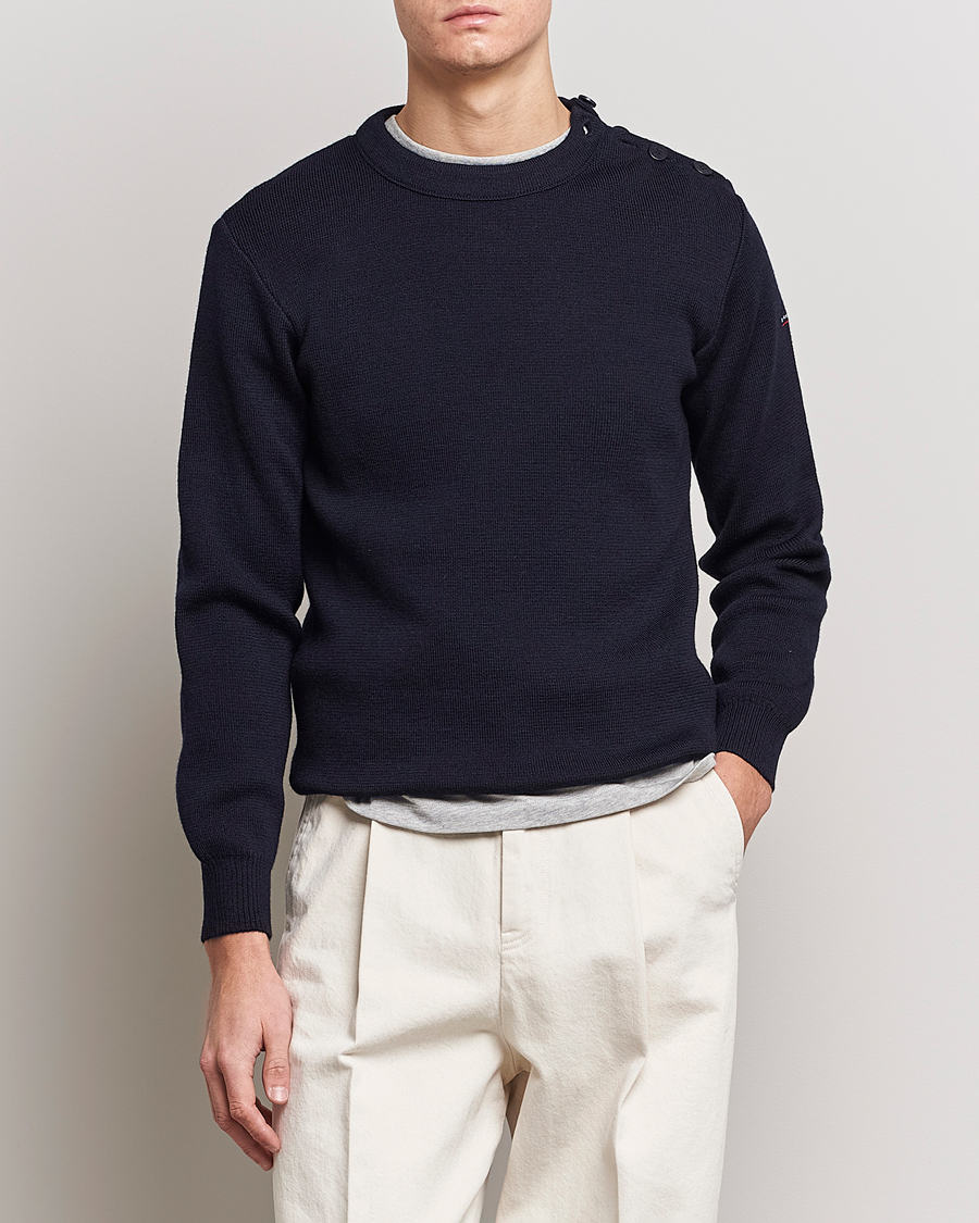 Herre | Gensere | Armor-lux | Pull Fouesnant Sweater Navy