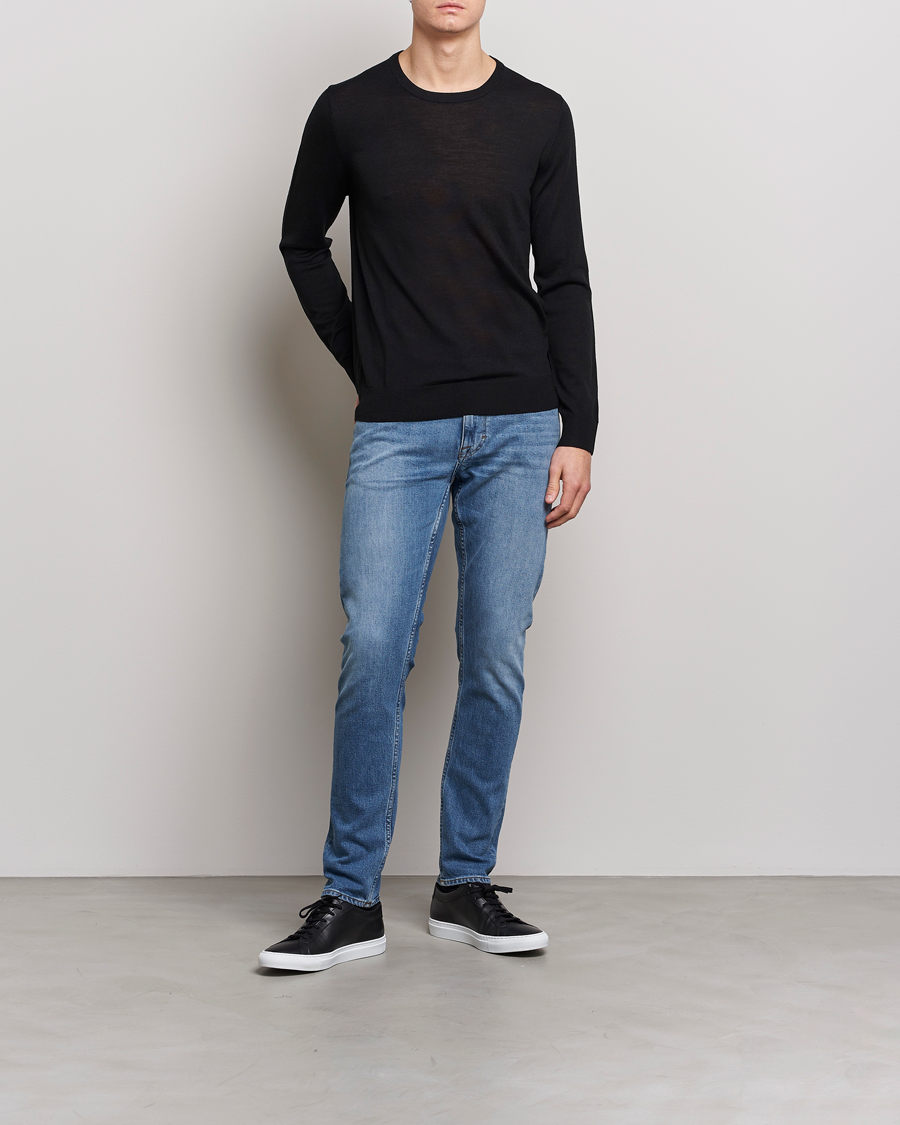 Herre | Gensere | Tiger of Sweden | Nichols Crew Neck Pullover Black