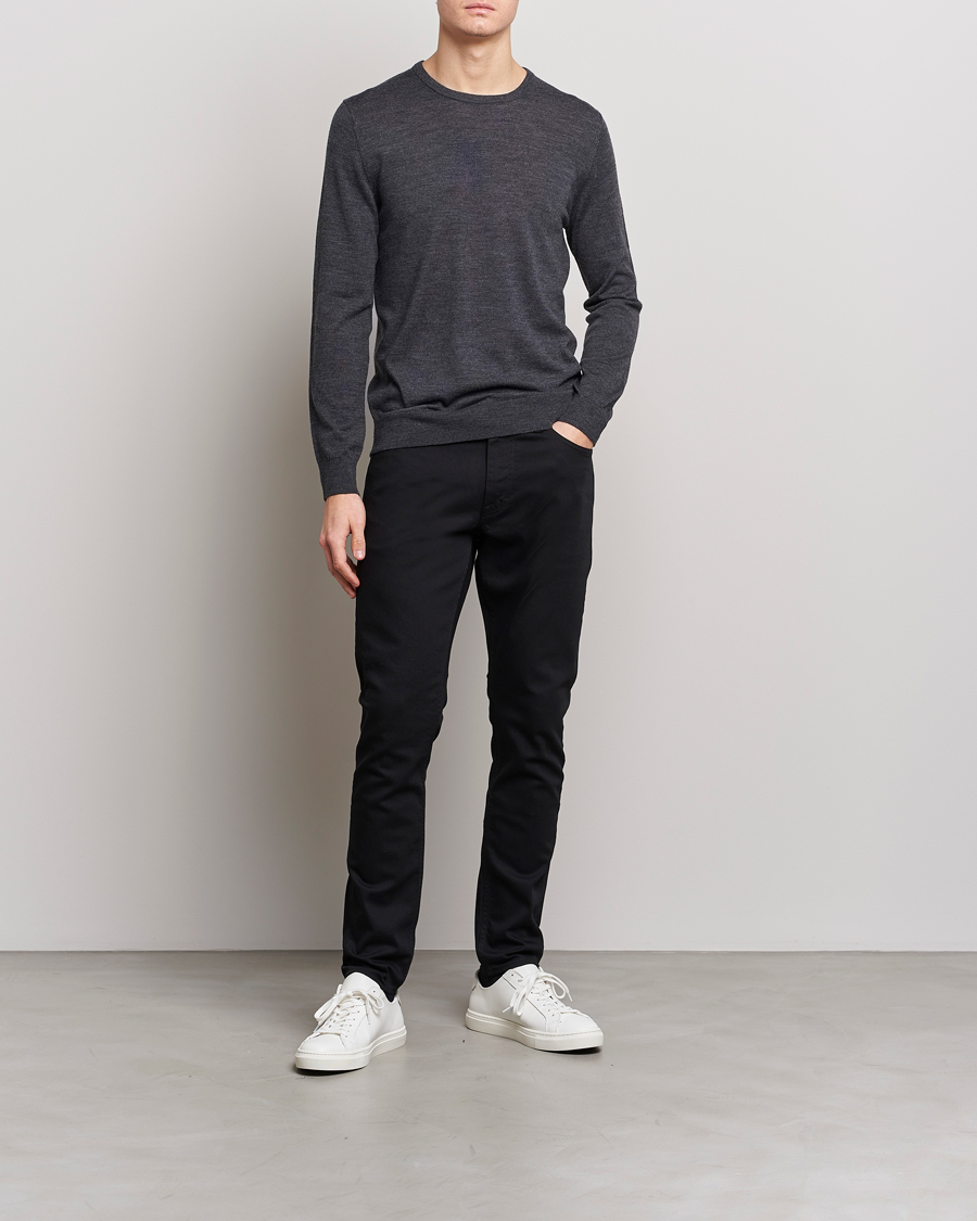 Herre | Gensere | Tiger of Sweden | Nichols Crew Neck Pullover Grey