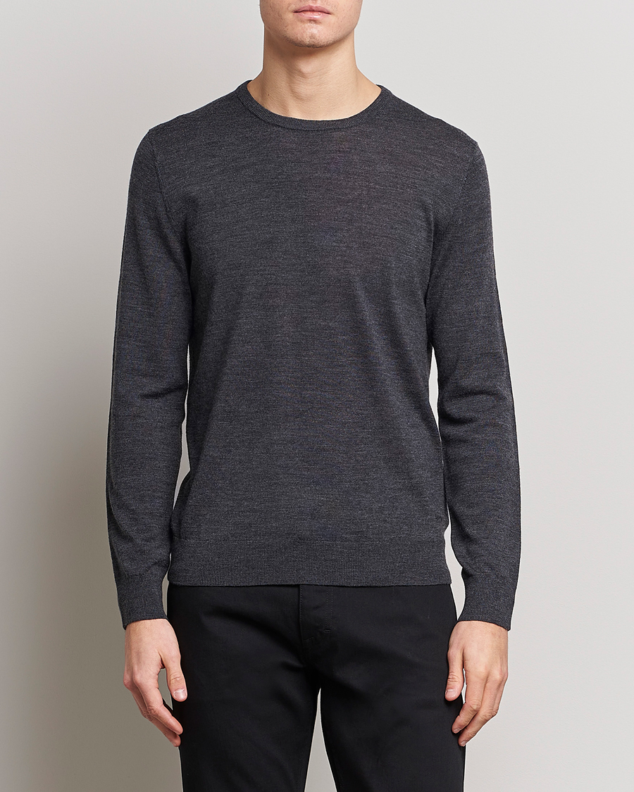 Herre | Pullovers rund hals | Tiger of Sweden | Nichols Crew Neck Pullover Grey