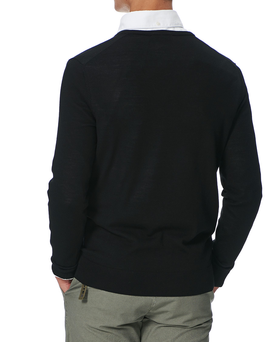 Herre | Gensere | Tiger of Sweden | Rael V-Neck Pullover Black