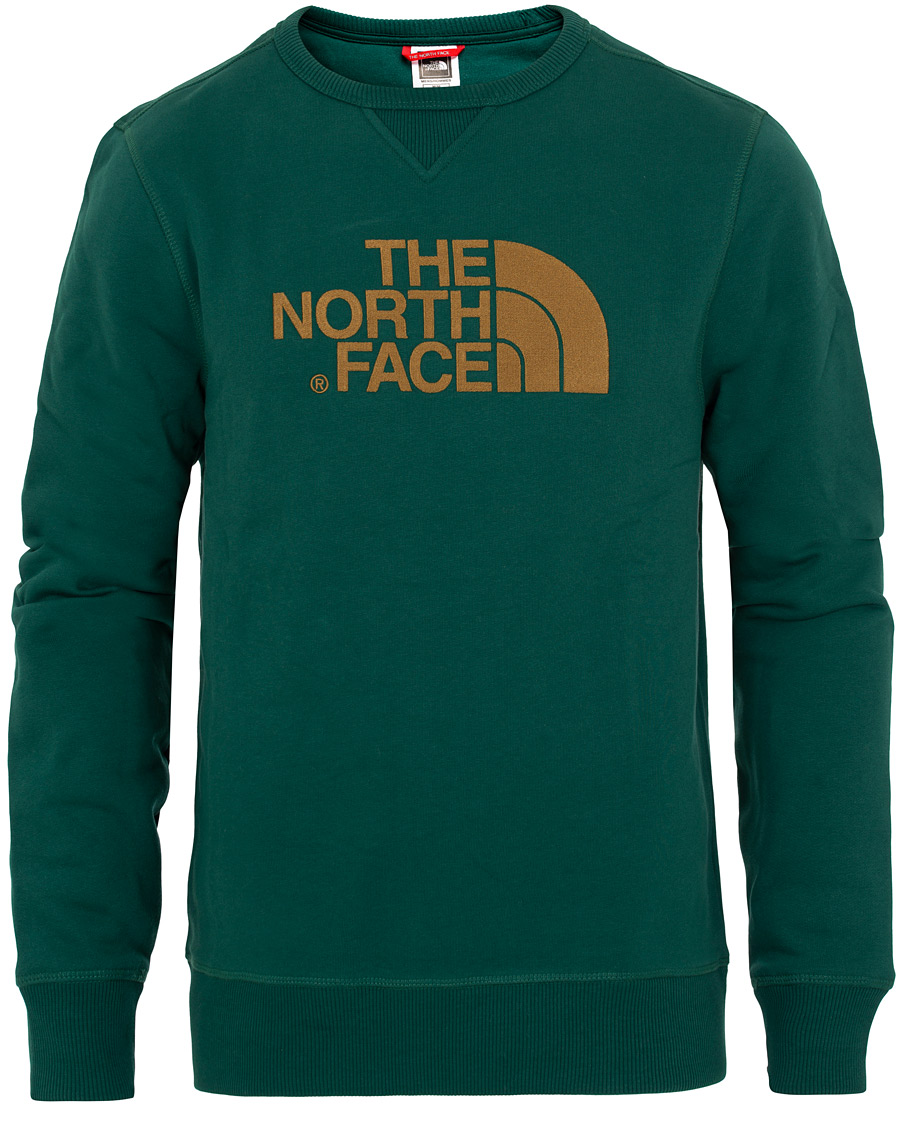 Herre | Gensere | The North Face | Drew Peak Crew Neck Sweatshirt Night Green