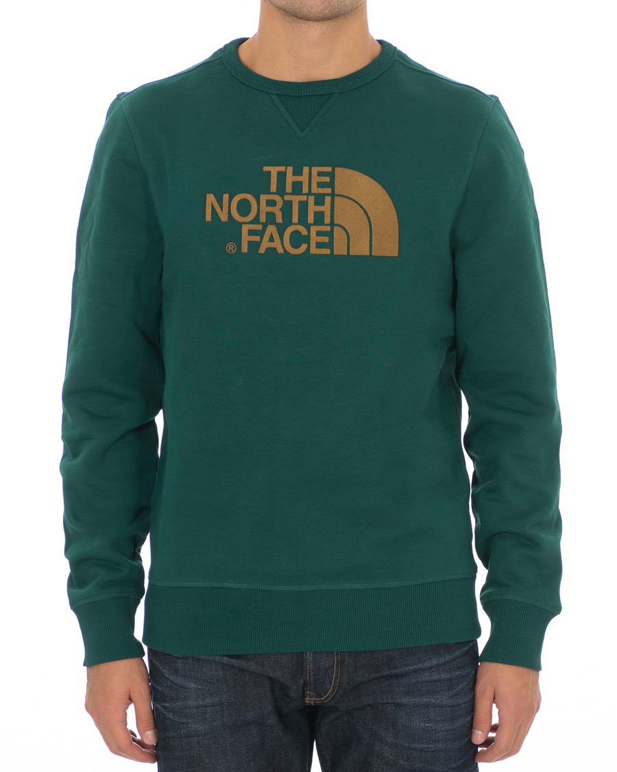 Herre | Gensere | The North Face | Drew Peak Crew Neck Sweatshirt Night Green