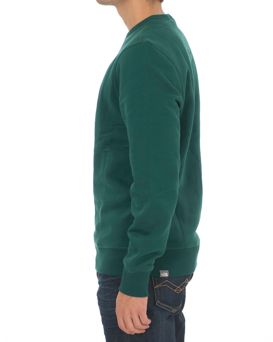 Herre | Gensere | The North Face | Drew Peak Crew Neck Sweatshirt Night Green
