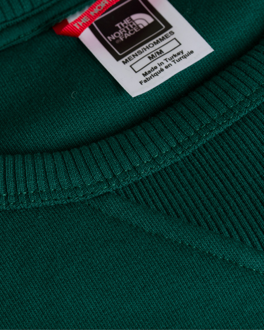 Herre | Gensere | The North Face | Drew Peak Crew Neck Sweatshirt Night Green