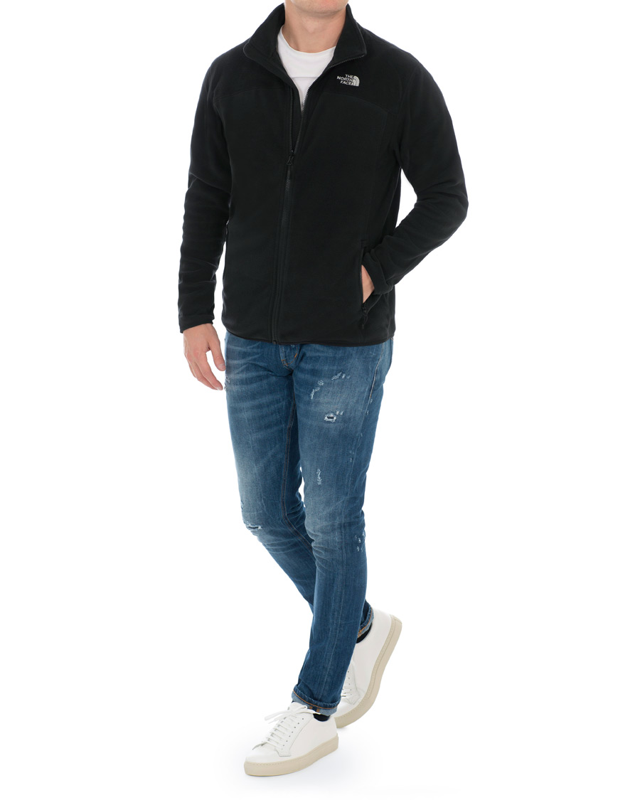 Herre | Gensere | The North Face | 100 Glacier Full Zip Fleece TNF Black