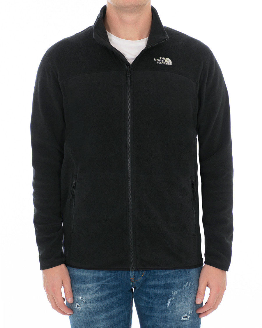 Herre | Gensere | The North Face | 100 Glacier Full Zip Fleece TNF Black