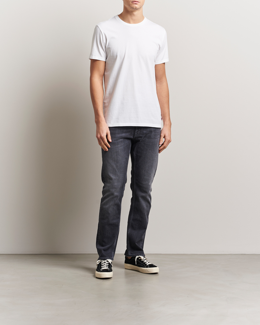 Herre | T-Shirts | Levi's | 2-Pack Crew Neck T-Shirt White