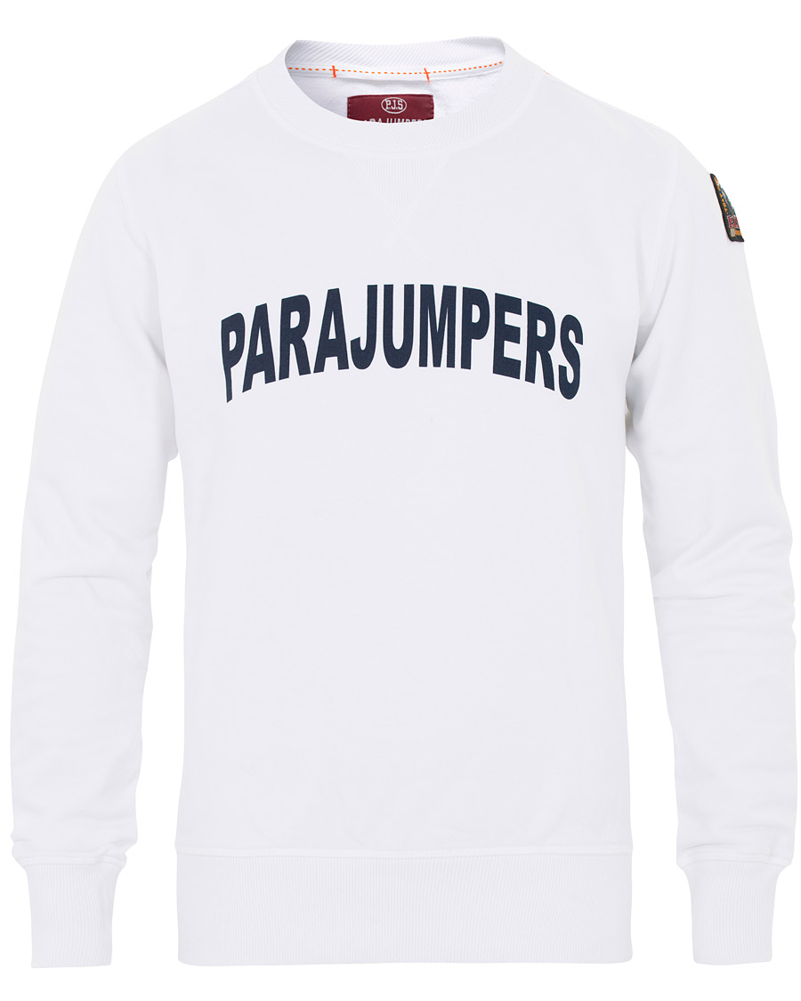 Herre | Gensere | Parajumpers | Caleb Crew Neck Sweatshirts Off White