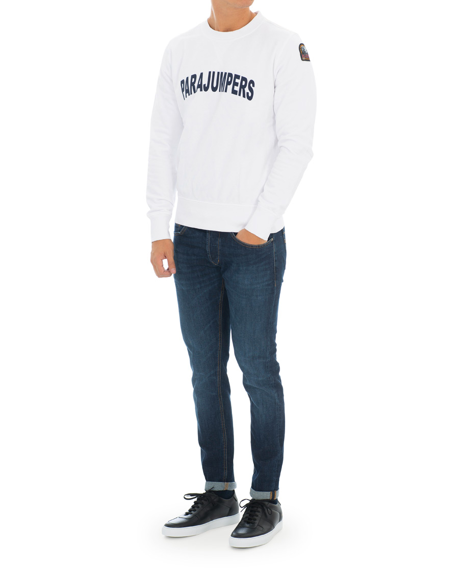 Herre | Gensere | Parajumpers | Caleb Crew Neck Sweatshirts Off White