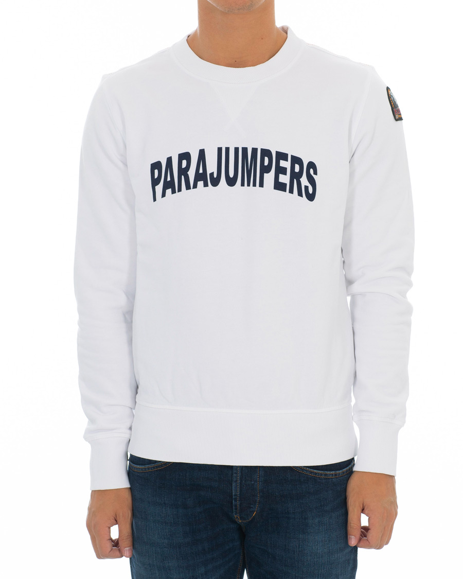 Herre | Gensere | Parajumpers | Caleb Crew Neck Sweatshirts Off White