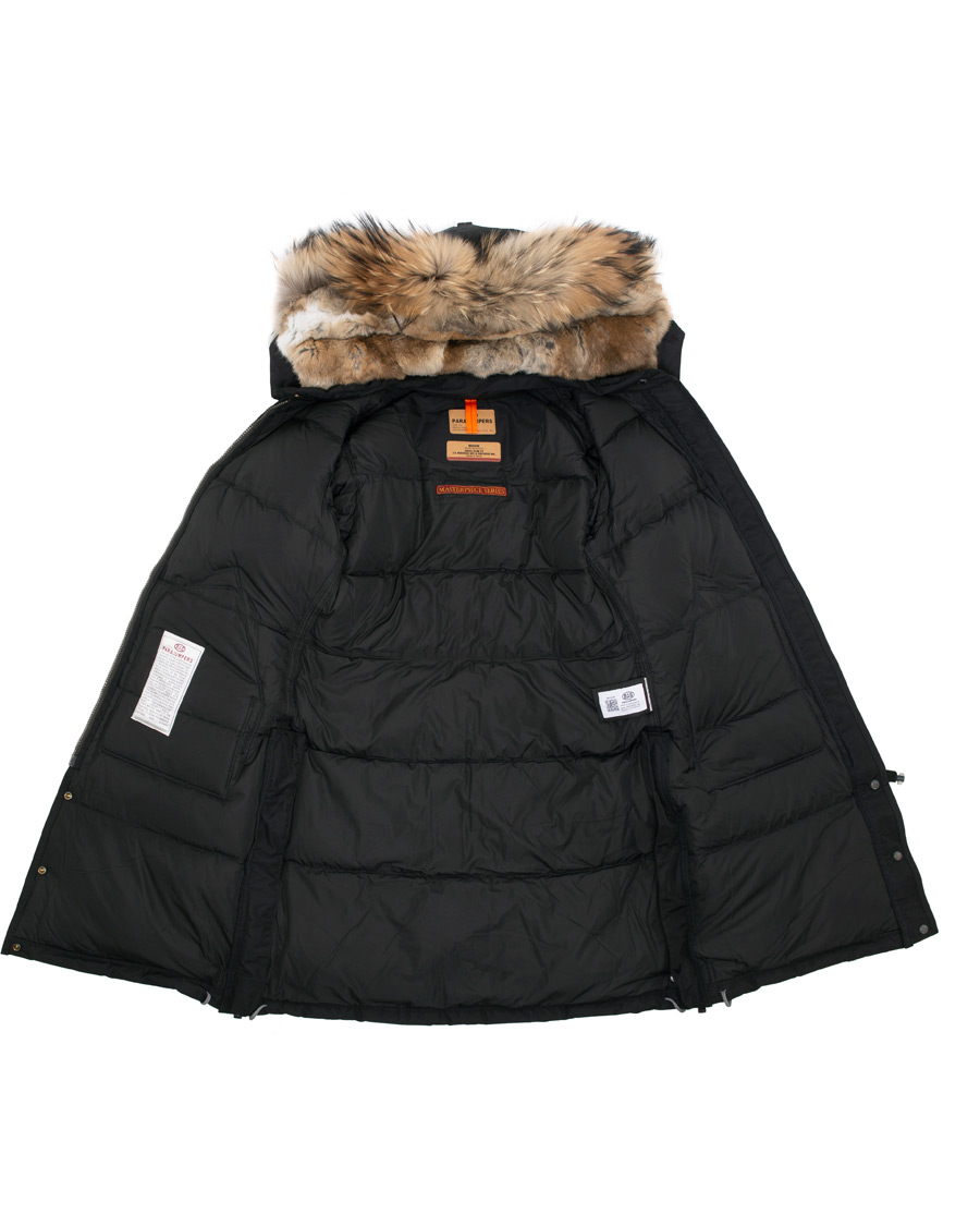Parajumpers Long Bear Masterpiece Parka Black hos CareOfCarl.no