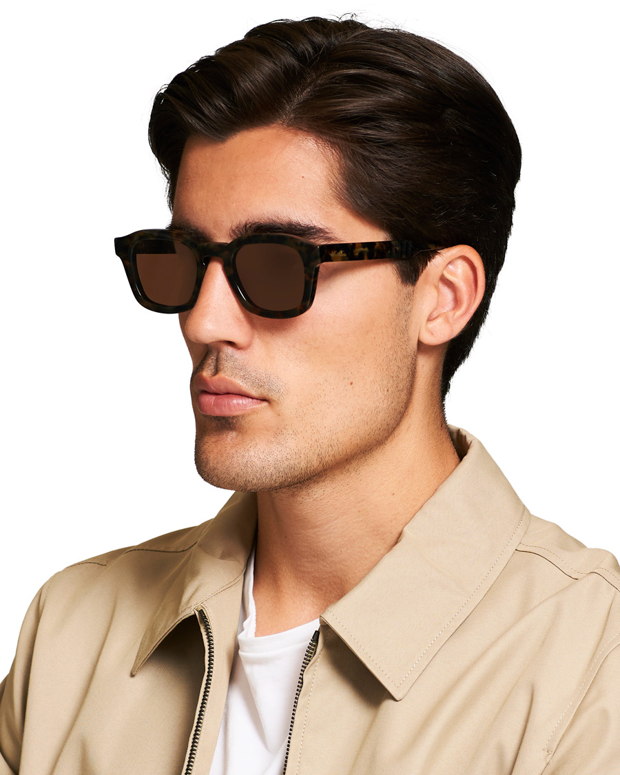 Herre | Thom Browne TB-S412 Sunglasses Tokyo Tortoise | Thom Browne | TB-S412 Sunglasses Tokyo Tortoise
