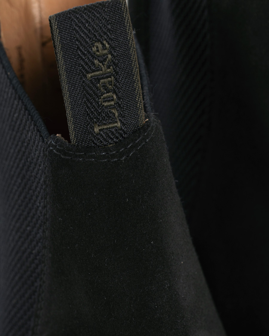 Herre | Loake 1880 Chatsworth Chelsea Boot Black Suede | Loake 1880 | Chatsworth Chelsea Boot Black Suede