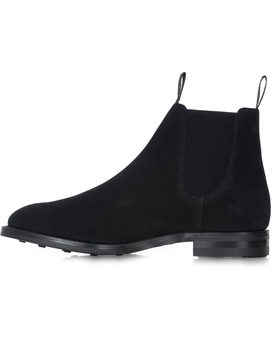 Herre | Loake 1880 Chatsworth Chelsea Boot Black Suede | Loake 1880 | Chatsworth Chelsea Boot Black Suede