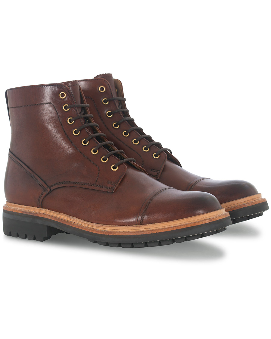 Herre | Grenson Joseph Boot Commando Sole Tan Calf | Grenson | Joseph Boot Commando Sole Tan Calf