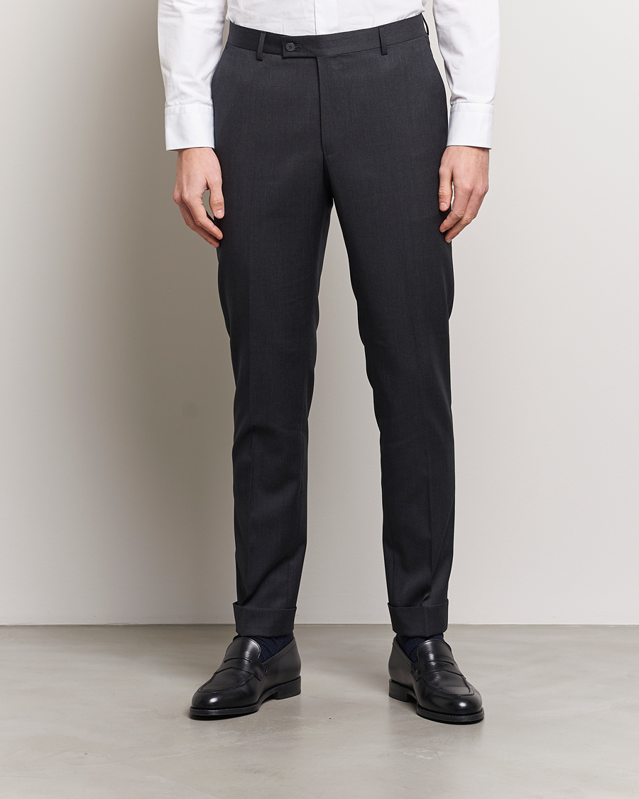 Herre | Dressbukser | Morris Heritage | Prestige Suit Trousers Grey