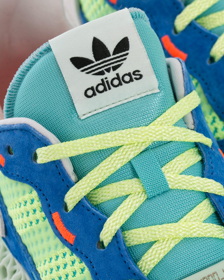 Herre | Adidas Originals ZX 4000 4D Sneaker Yellow/Green/Mint | adidas Originals | ZX 4000 4D Sneaker Yellow/Green/Mint