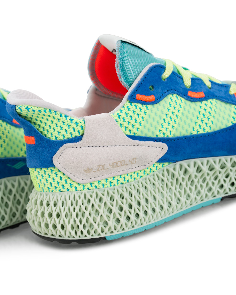 Herre | Adidas Originals ZX 4000 4D Sneaker Yellow/Green/Mint | adidas Originals | ZX 4000 4D Sneaker Yellow/Green/Mint