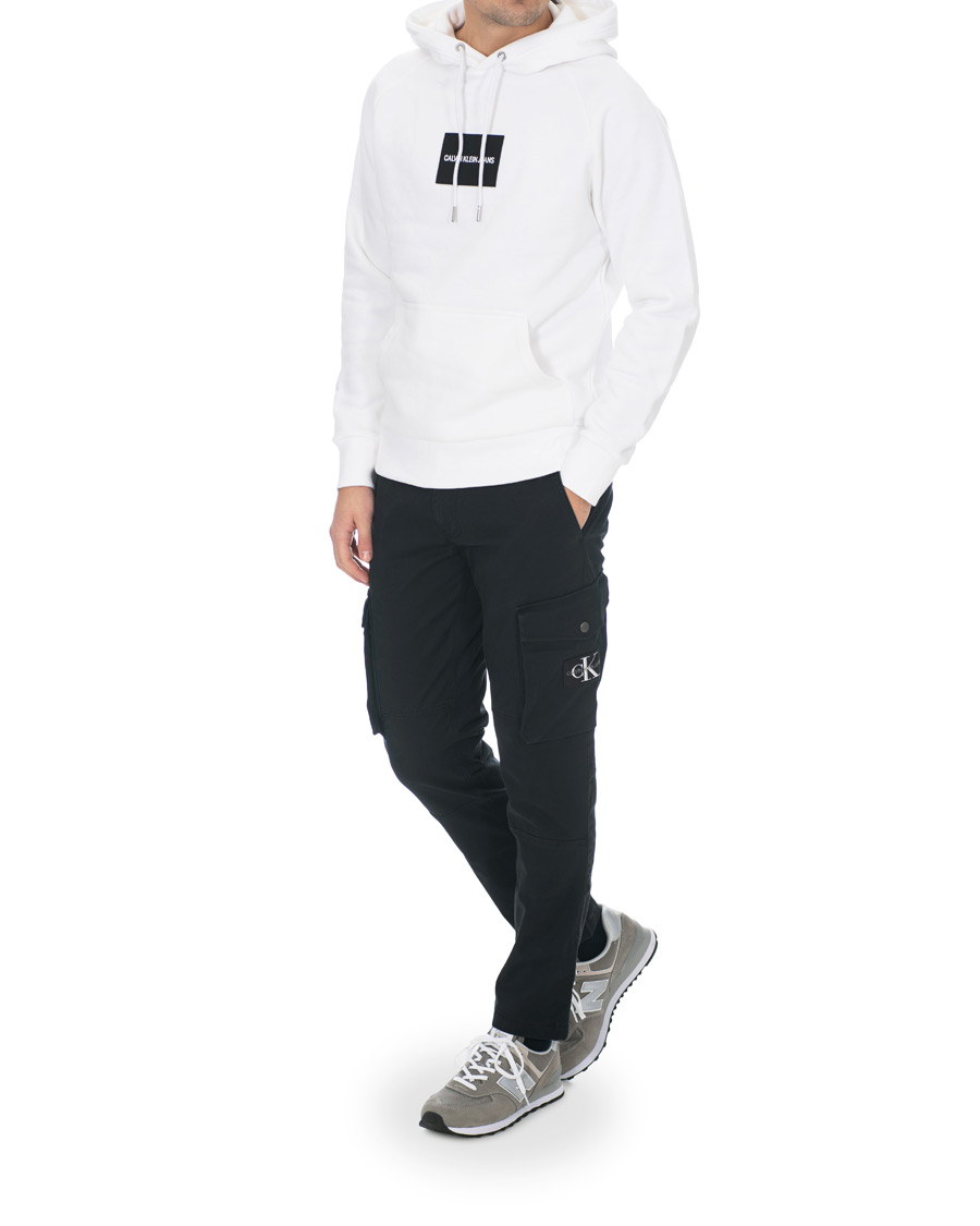 Herre | Bukser | Calvin Klein Jeans | Skinny Washed Cargo Pants Black
