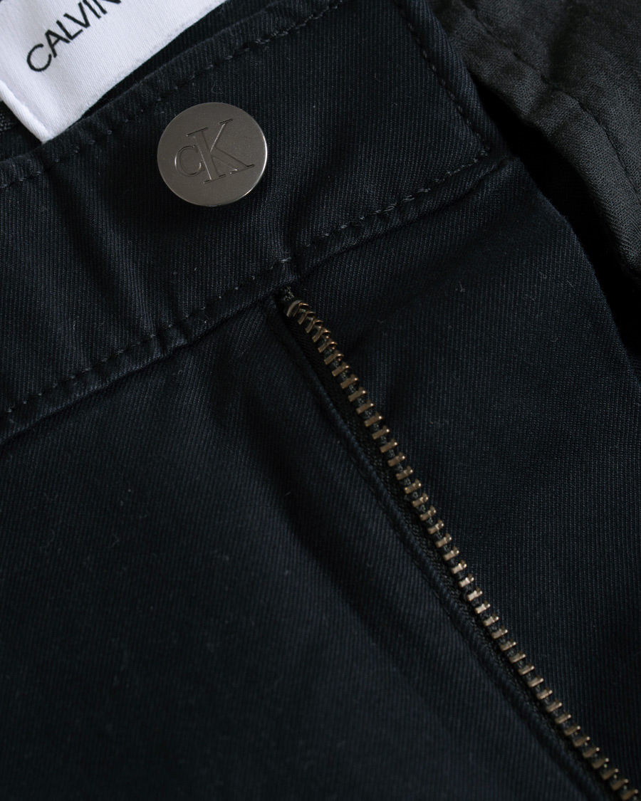 Herre | Bukser | Calvin Klein Jeans | Skinny Washed Cargo Pants Black