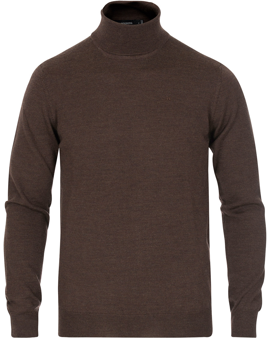Herre | Gensere | J.Lindeberg | Lyd Rollneck Brown