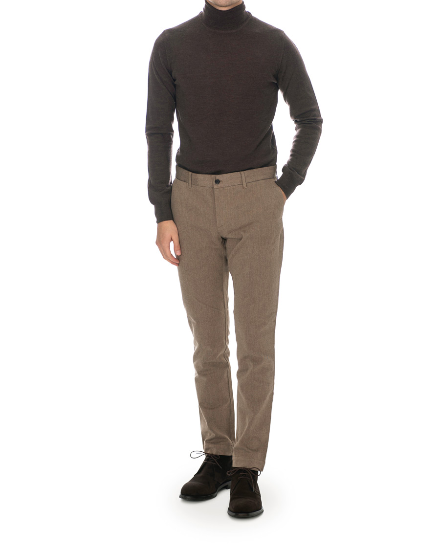 Herre | Gensere | J.Lindeberg | Lyd Rollneck Brown