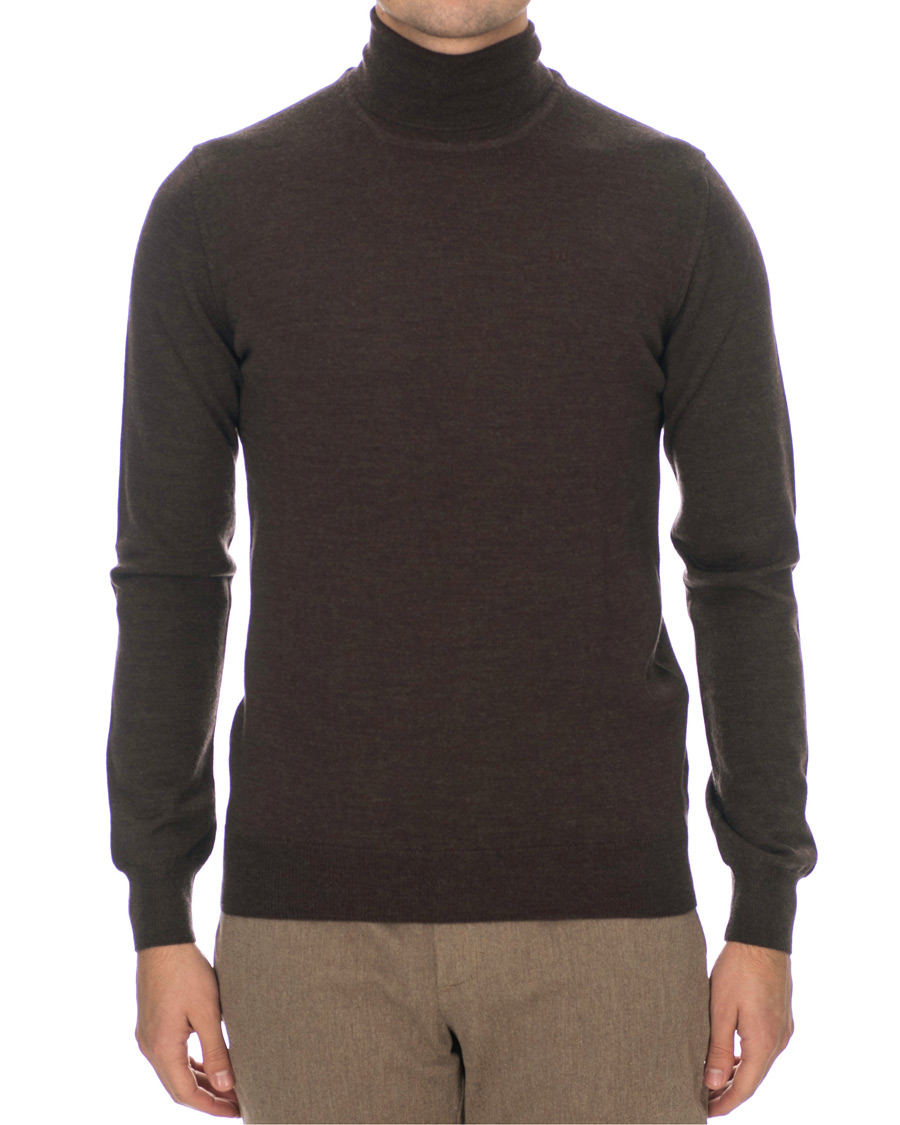 Herre | Gensere | J.Lindeberg | Lyd Rollneck Brown