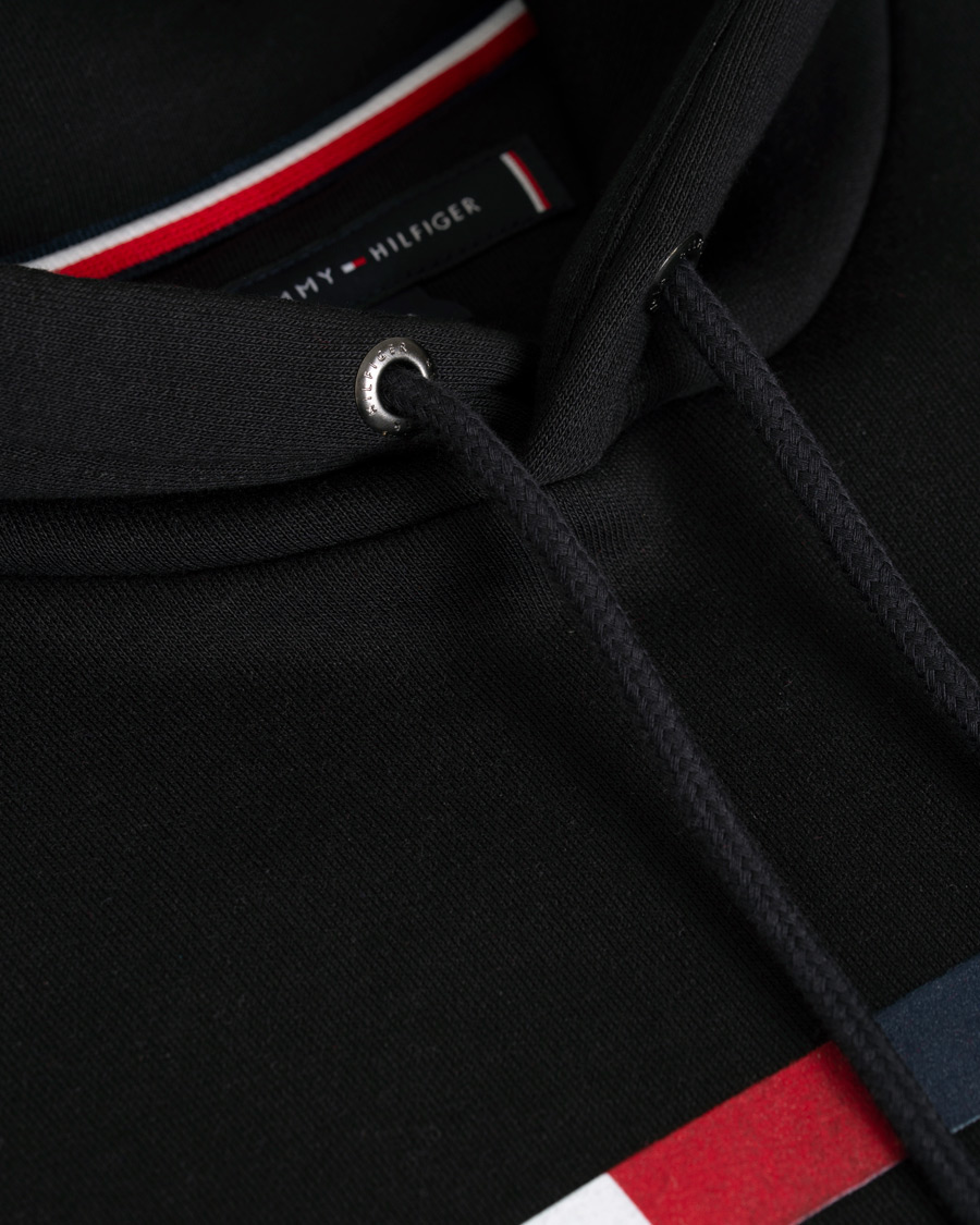 Herre | Gensere | Tommy Hilfiger | Basic Logo Hoodie Black