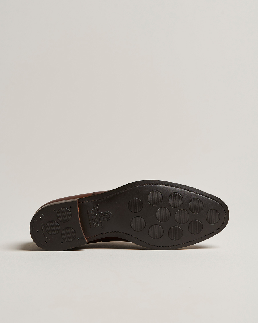 Herre | Oxfords | Crockett & Jones | Connaught 2 City Sole Dark Brown Calf