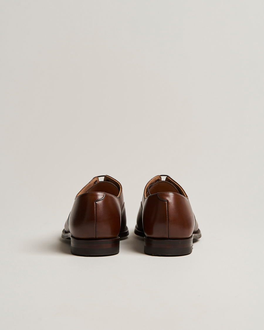 Herre | Oxfords | Crockett & Jones | Connaught 2 City Sole Dark Brown Calf