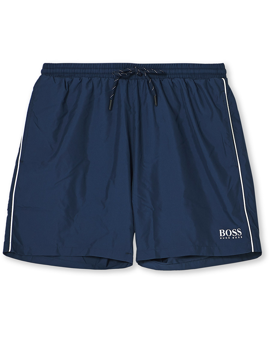 Herre | Badeshorts | BOSS BLACK | BOSS Starfish Swim Shorts Navy