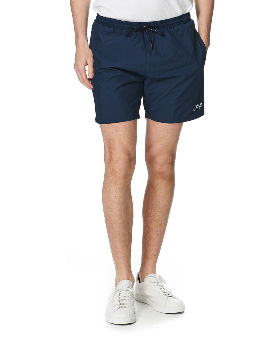 Herre | Badeshorts | BOSS BLACK | BOSS Starfish Swim Shorts Navy