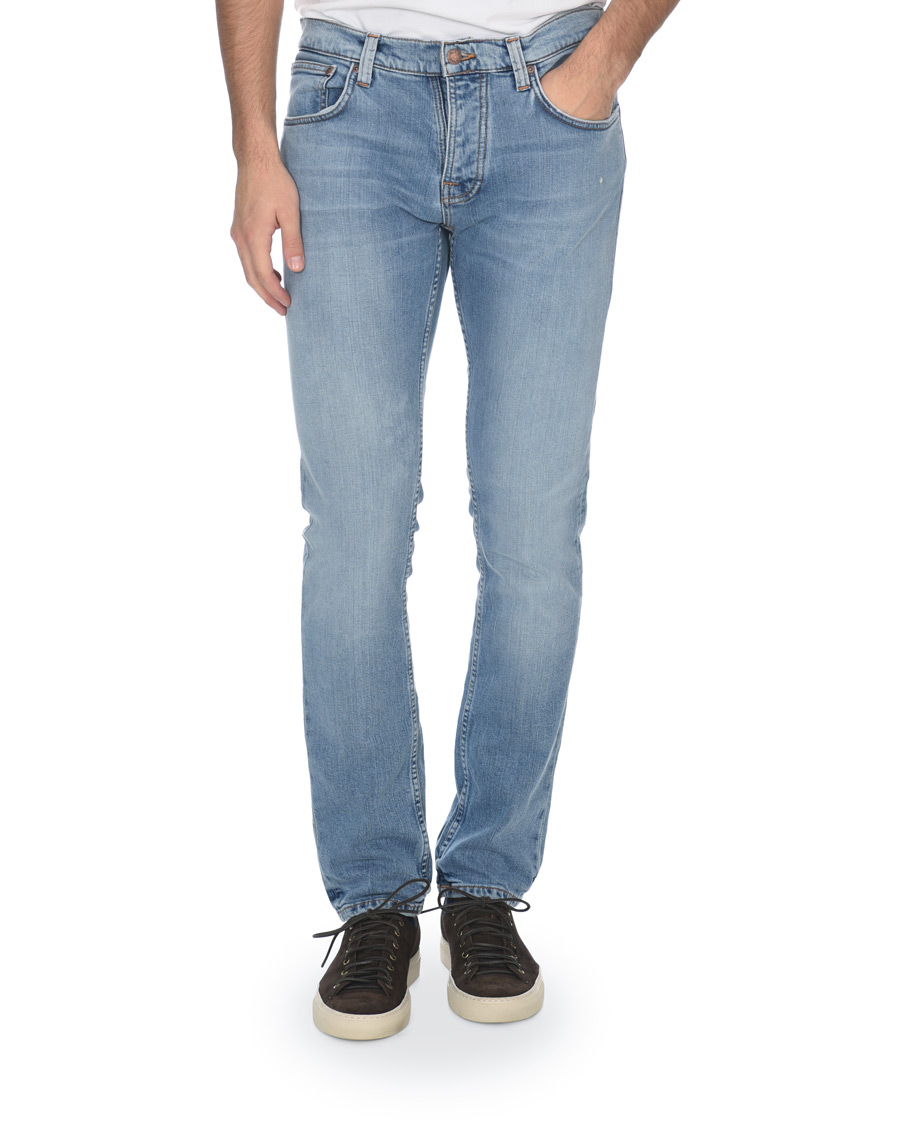 Herre | Jeans | Nudie Jeans | Grim Tim Organic Jeans Crispy Stone
