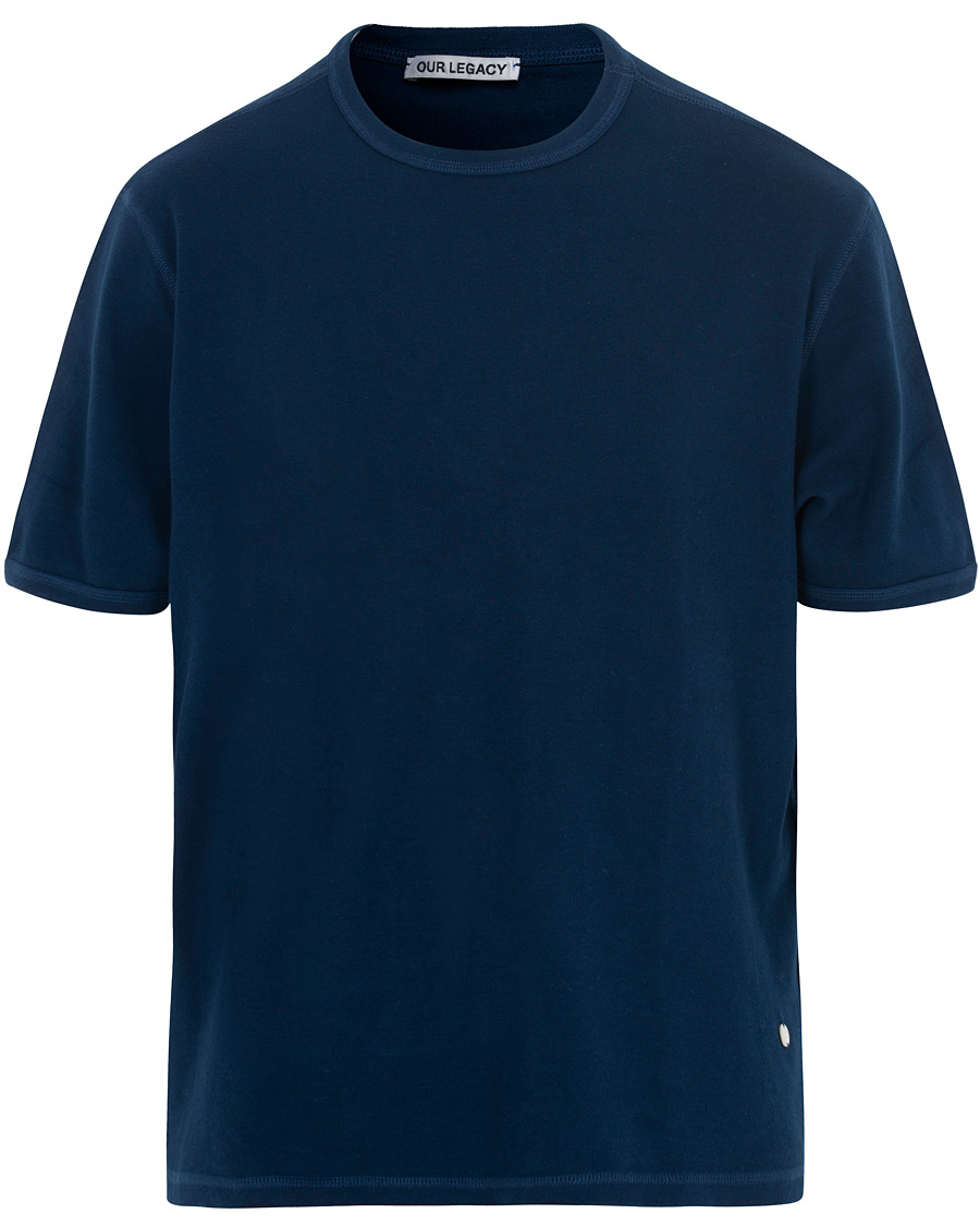 Herre | T-Shirts | Our Legacy | Flat 70's T-shirt Blue