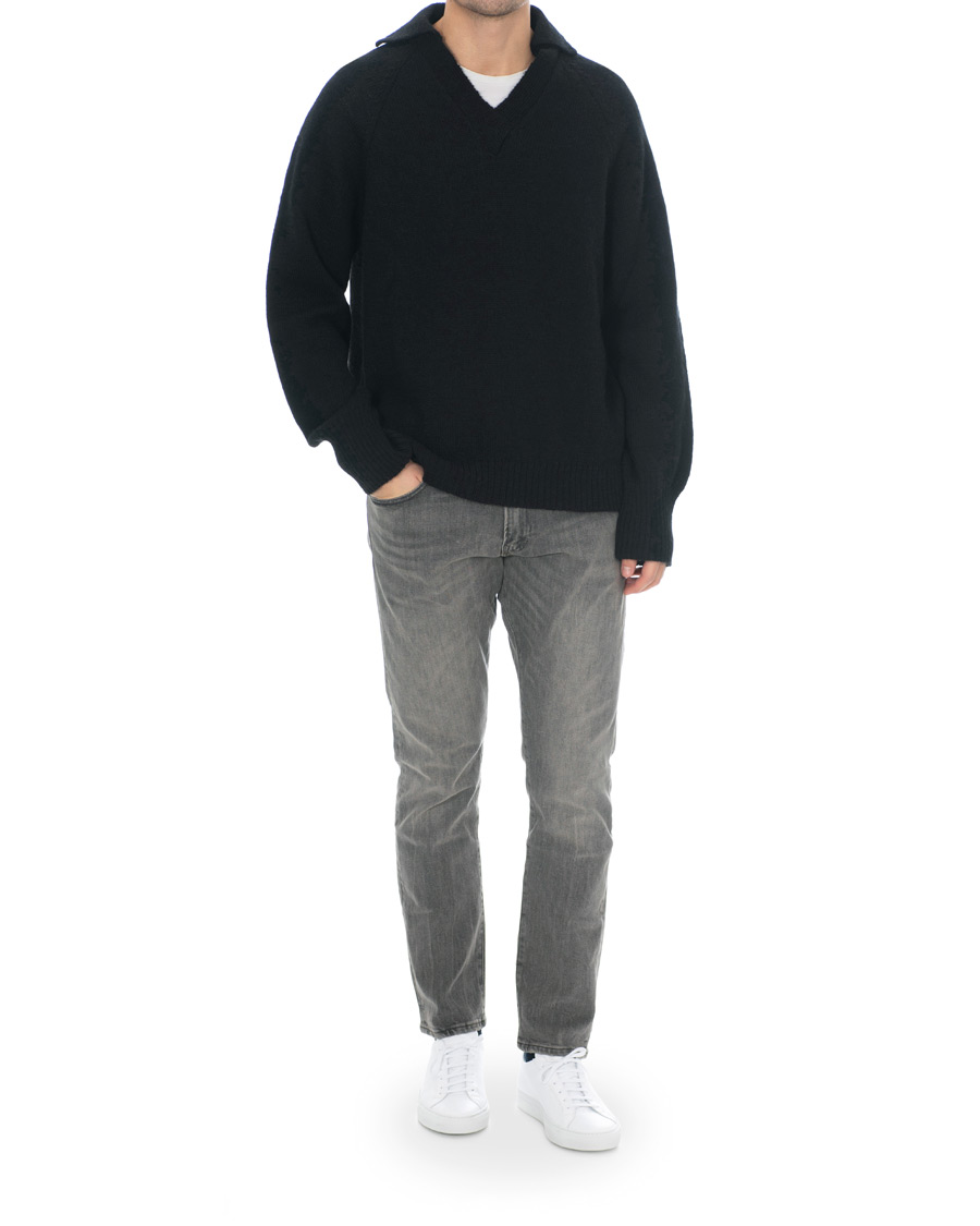 Herre | Gensere | Our Legacy | Big Knit Coarse Wool Sweater Black