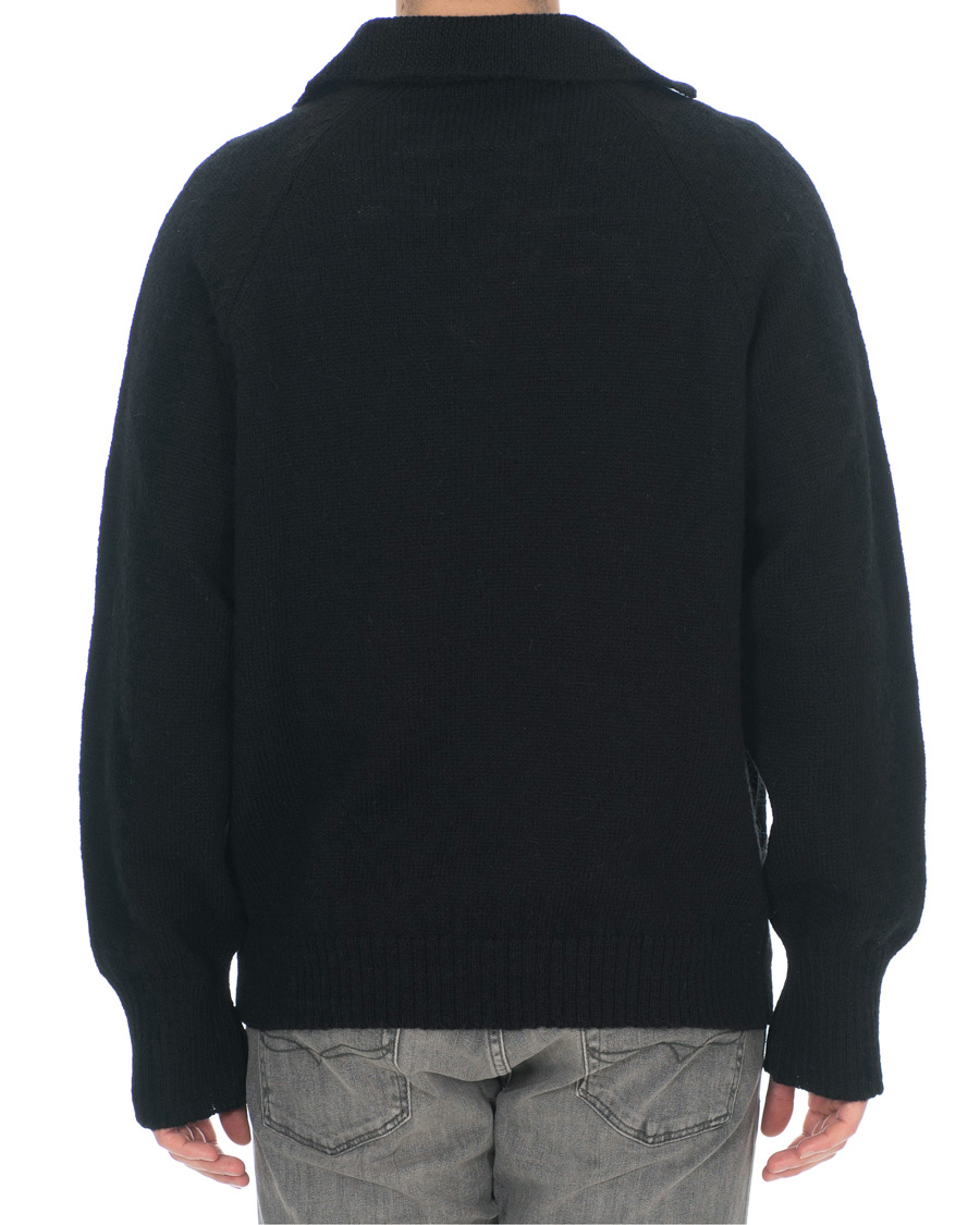 Herre | Gensere | Our Legacy | Big Knit Coarse Wool Sweater Black