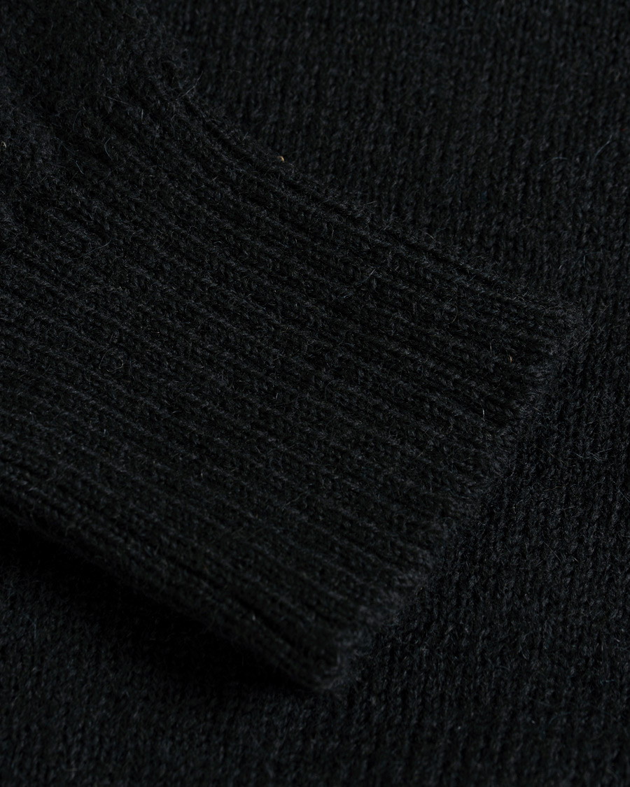 Herre | Gensere | Our Legacy | Big Knit Coarse Wool Sweater Black