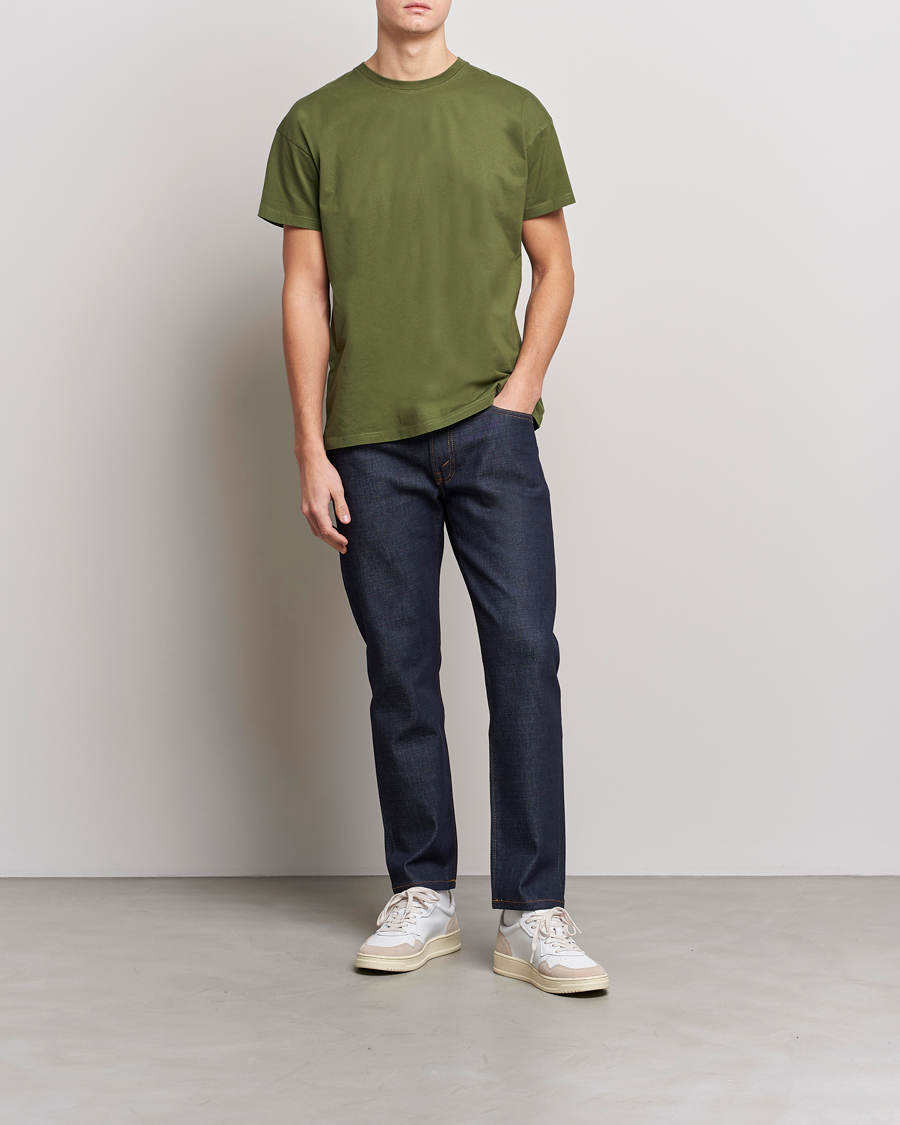 Herre | Jeans | Jeanerica | TM005 Tapered Jeans Blue Raw