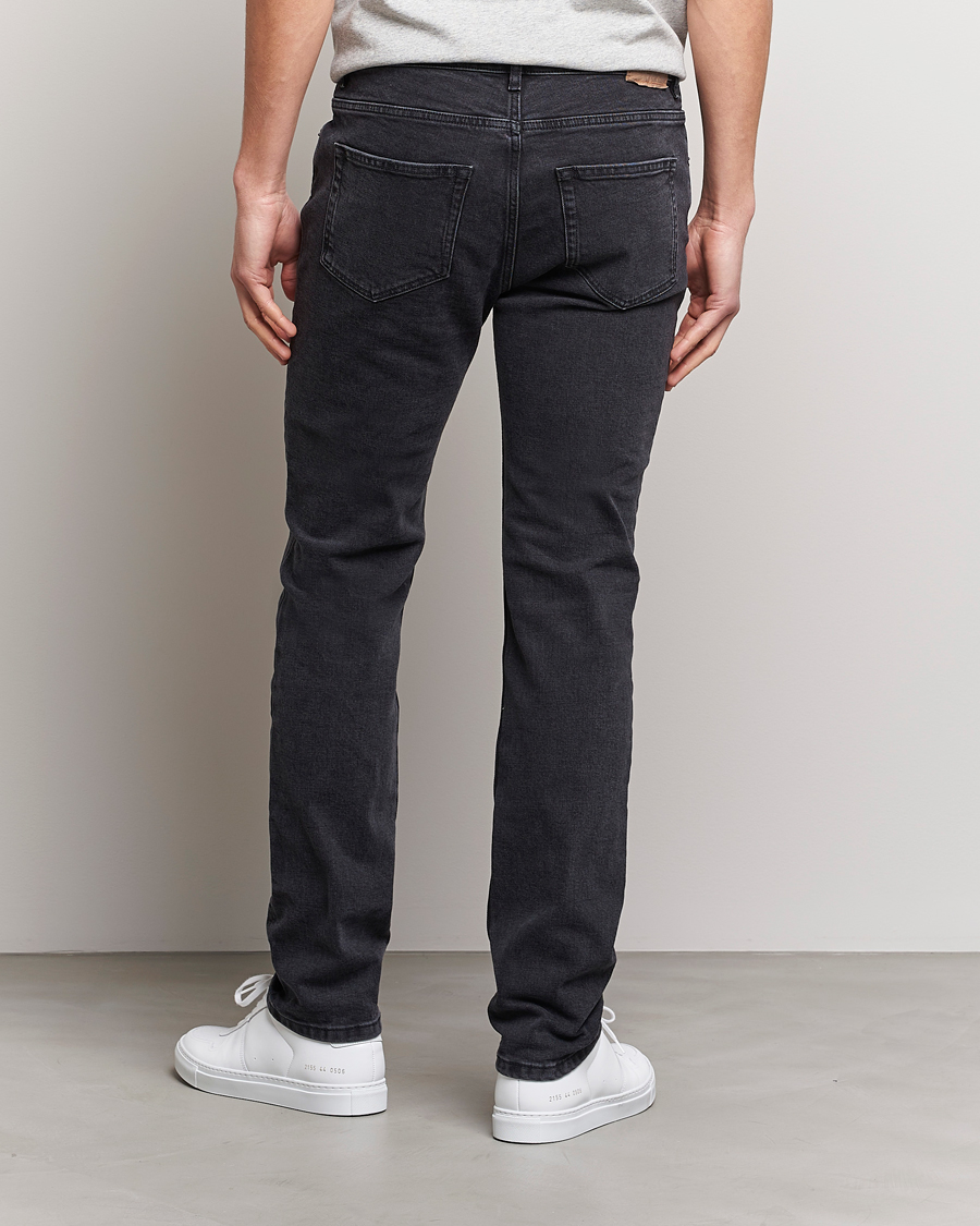 Herre | Jeans | Jeanerica | SM001 Slim Jeans Used Black W29L32