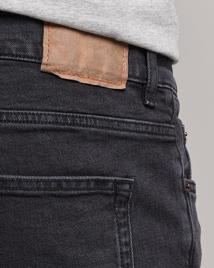 Herre | Jeans | Jeanerica | SM001 Slim Jeans Used Black W29L32