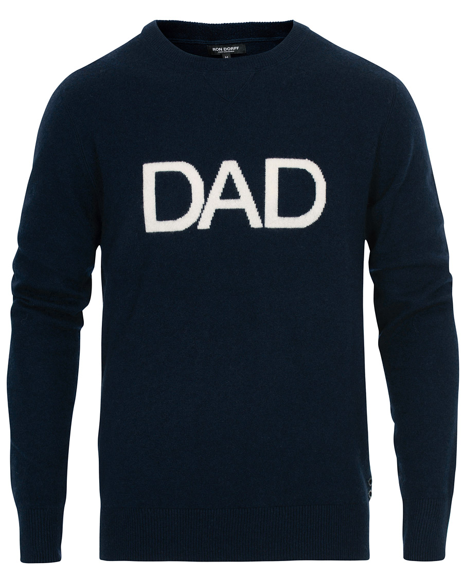 Herre | Gensere | Ron Dorff | Cashmere Dad Sweatshirt Navy