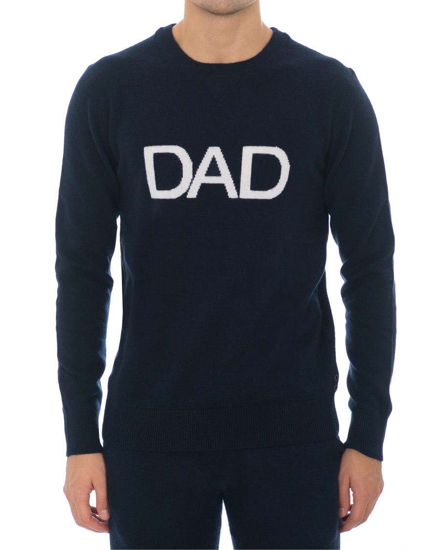 Herre | Gensere | Ron Dorff | Cashmere Dad Sweatshirt Navy