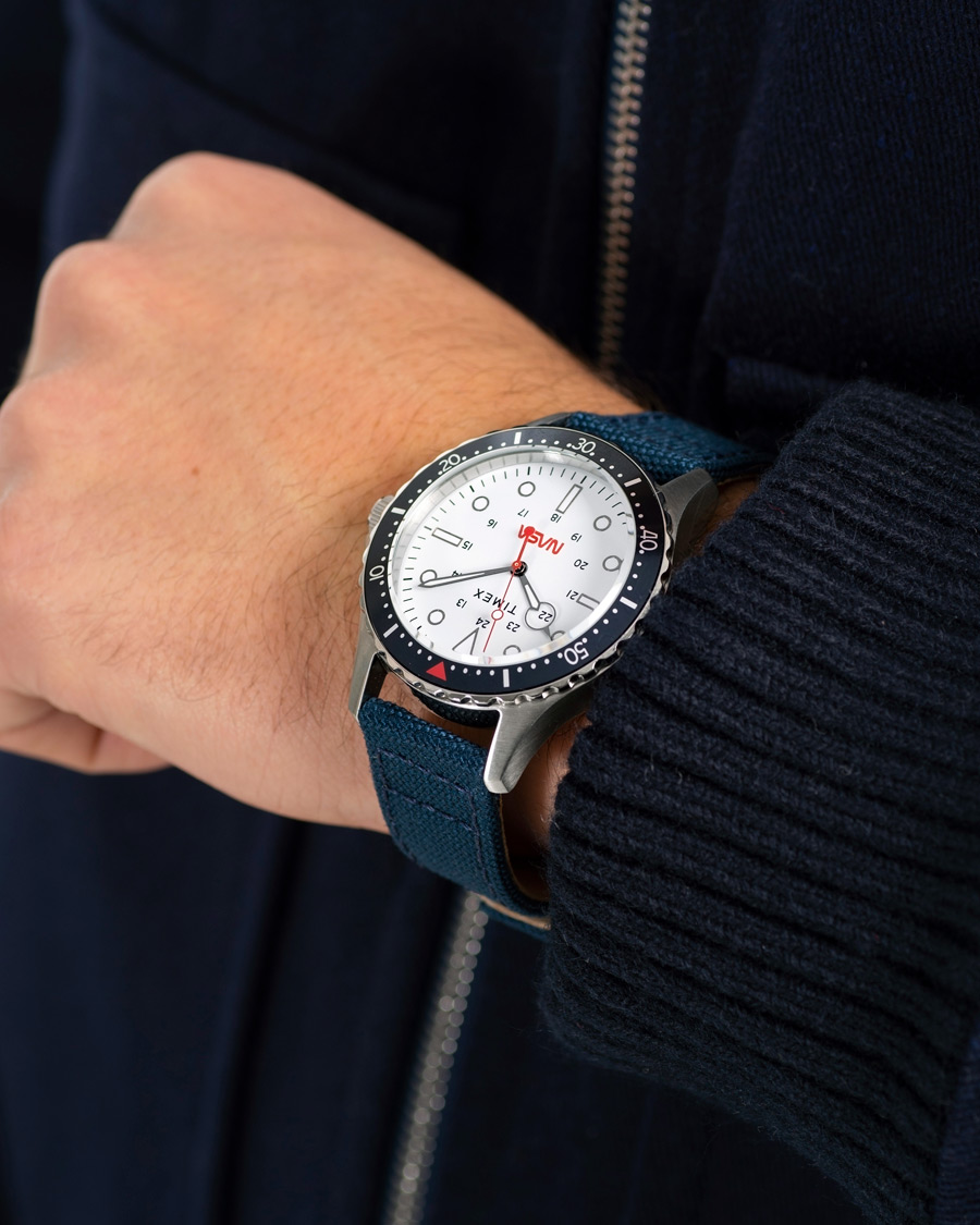 Herre | Timex Navi XL NASA 41mm Blue/White Dial | Timex | Navi XL NASA 41mm Blue/White Dial