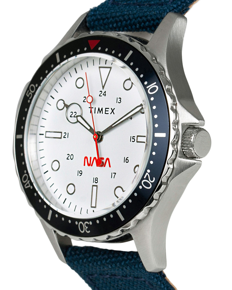 Herre | Timex Navi XL NASA 41mm Blue/White Dial | Timex | Navi XL NASA 41mm Blue/White Dial