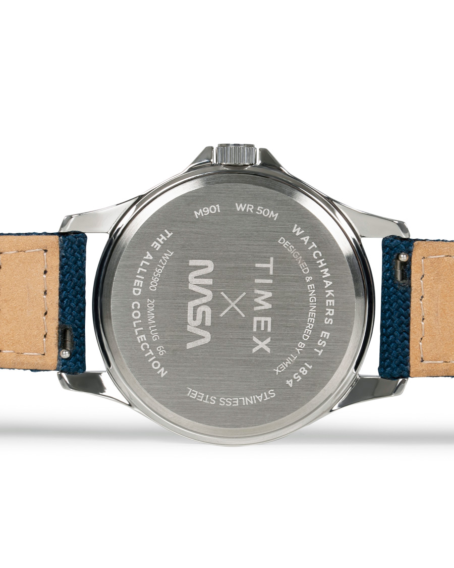 Herre | Timex Navi XL NASA 41mm Blue/White Dial | Timex | Navi XL NASA 41mm Blue/White Dial